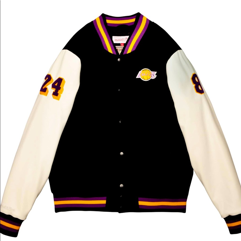 Black Mamba HOF Varsity Jacket Mitchell and Ness